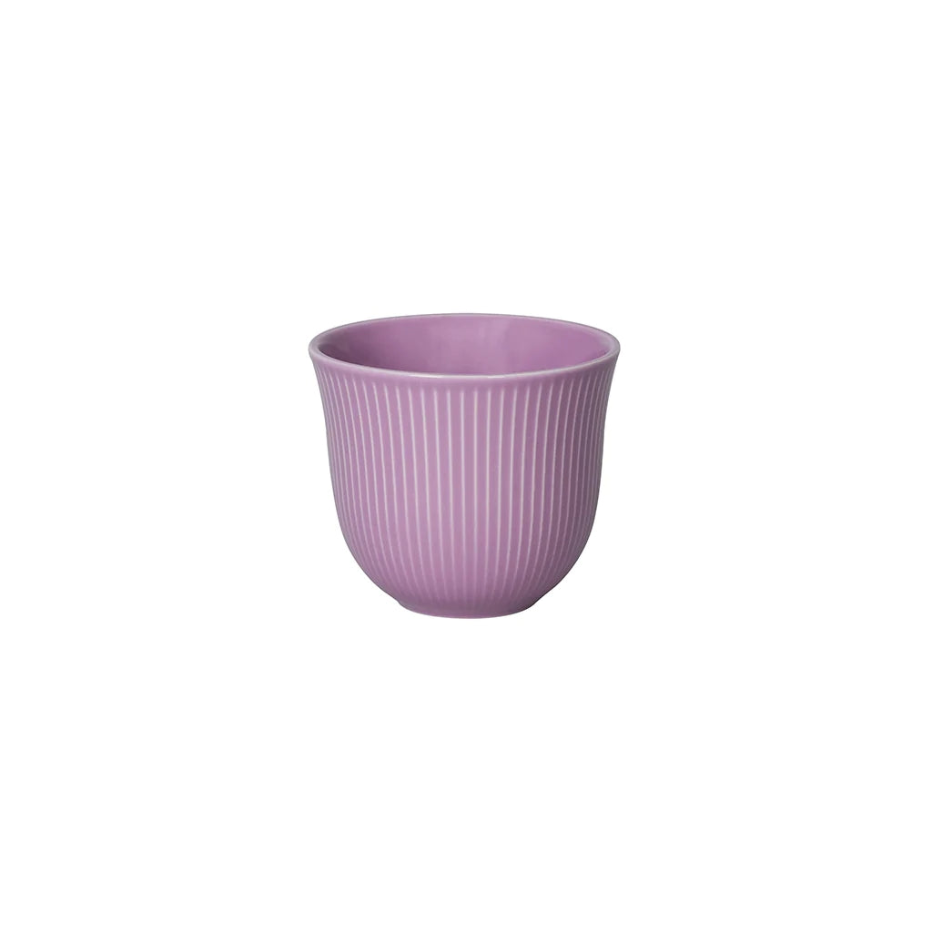 Loveramics Brewers 250ml Embossed Cappuccino / Drip Coffee Tasting Cup (Purple)