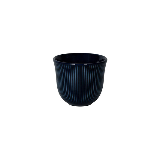 Loveramics Brewers 250ml Embossed Cappuccino Tasting Cup / Drip Coffee Tasting Cup (Cobalt)