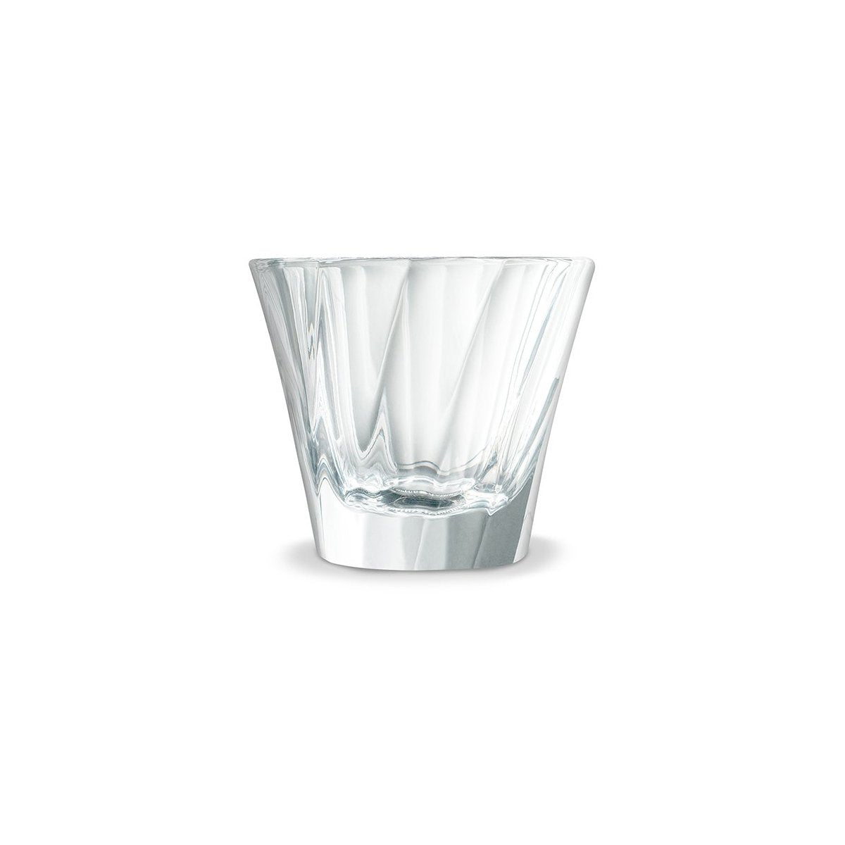 Loveramics Urban Glass Twisted Espresso Glass 70ml (Clear)