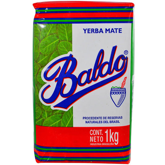 Baldo Yerba Mate Uruguayan Traditional Cut, 1kg