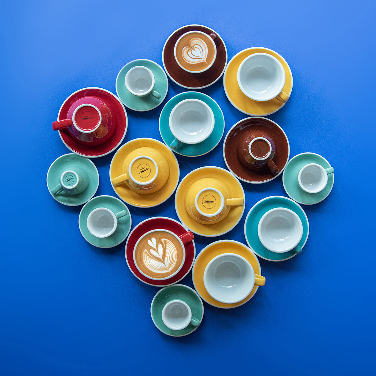 Loveramics Egg Latte Cup (River Blue) 300ml