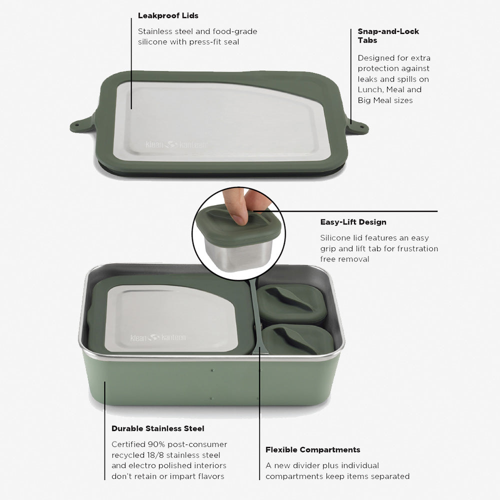 Rise Food Box 1005ml (34oz) - Meal
