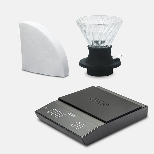 Hario V60 Switch and Felicita Incline Scale Bundle