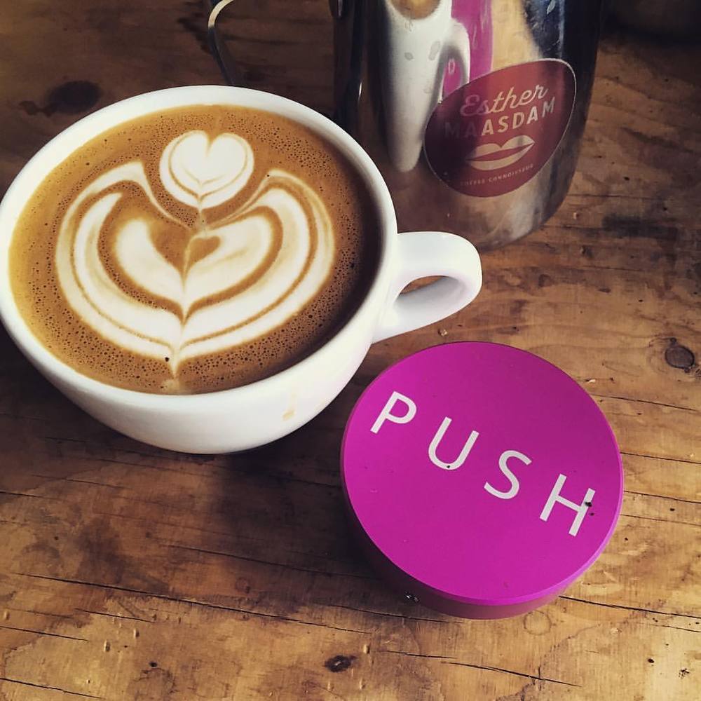 PUSH Adjustable Coffee Tamper