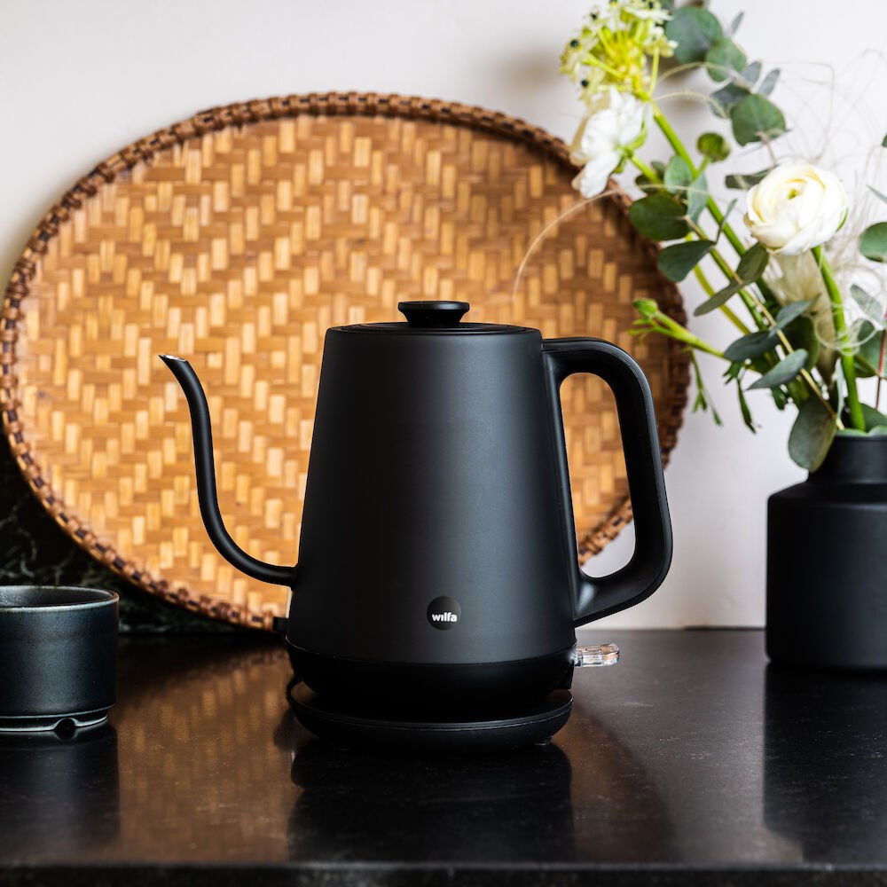 Wilfa Black Gooseneck Kettle